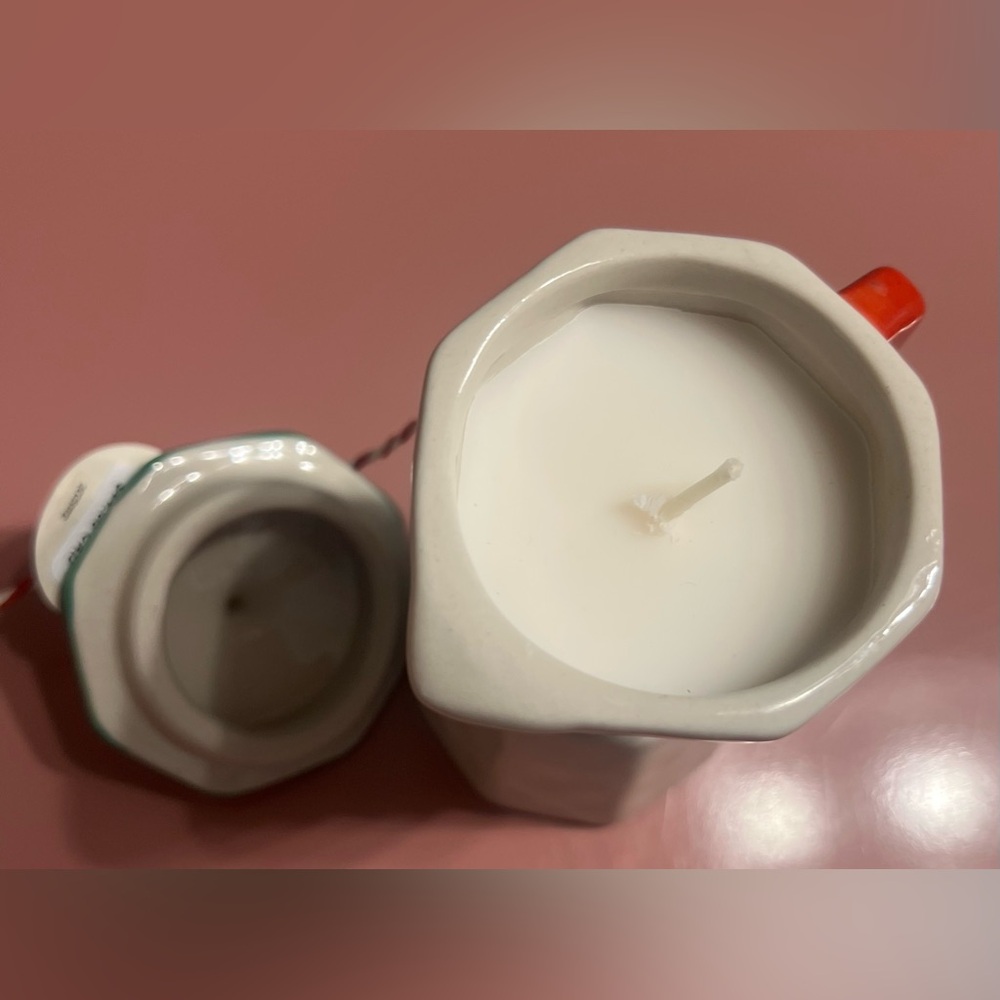 Anthropologie Candle Damson Madder Gourmand Caramel Cafe Figural Ceramic Candle - Picture 7 of 8